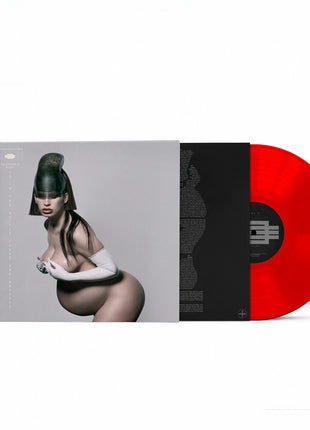 the album cover for Eartheater - Heavenly Body: If I'm the Bottle You're the Message [Indie Exclusive] Red
