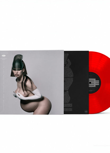 the album cover for Eartheater - Heavenly Body: If I'm the Bottle You're the Message [Indie Exclusive] Red