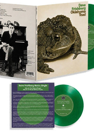 the album cover for Dave Frishberg - Oklahoma Toad [Colored Vinyl] (Grn) (Wsv) [Reissue]