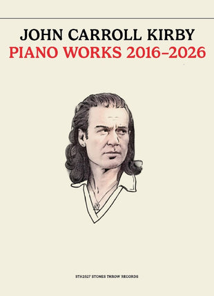 the album cover for John Kirby  Carroll - Piano Works 2016-2026
