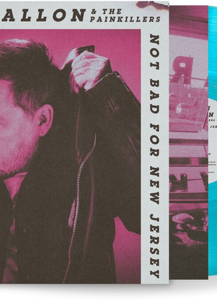 the album cover for Brian Fallon - Not Bad For New Jersey [Indie Exclusive Beachside Blue]