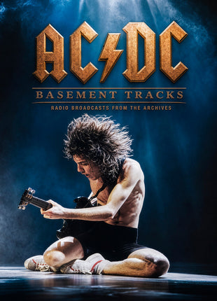 the album cover for AC/DC - Basement Tracks - Blue (Blue) [Colored Vinyl] [Limited Edition]