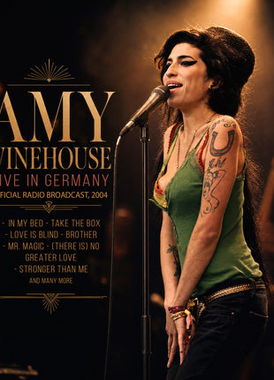the album cover for Amy Winehouse - Live In Germany