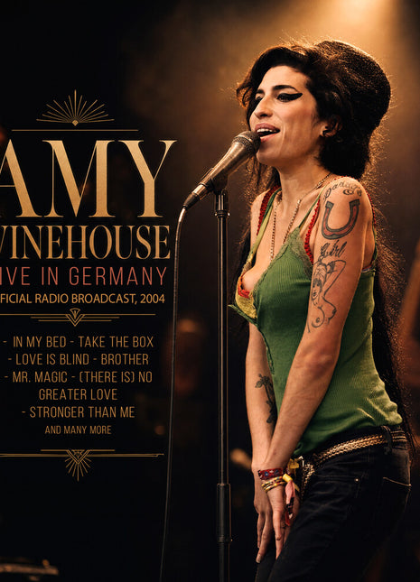 the album cover for Amy Winehouse - Live In Germany
