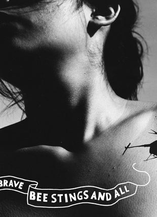 the album cover for Thao & The Get Down Stay Down - We Brave Bee Stings And All - Eco Mix Gray [Colored Vinyl]