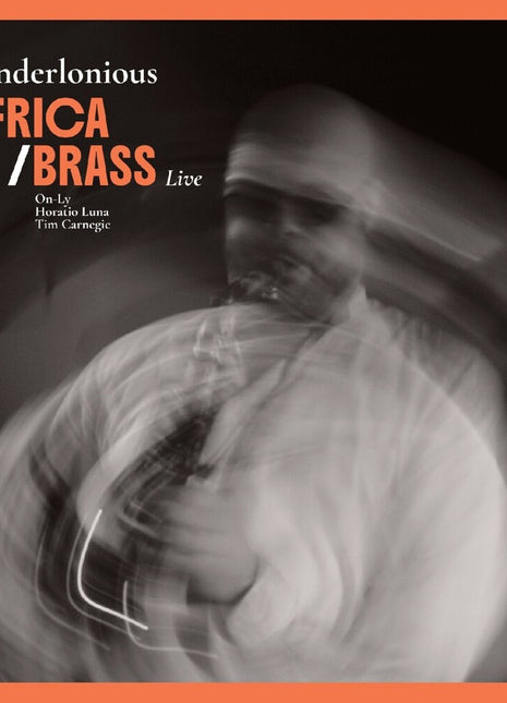 the album cover for Tenderlonious - Africa/Brass Live