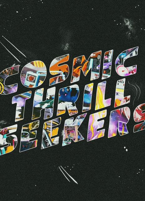 the album cover for Prince Daddy & Hyena - Cosmic Thrill Seekers (Jewl)