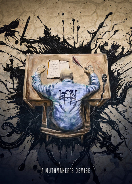the album cover for Lalu - Mythmaker's Demise