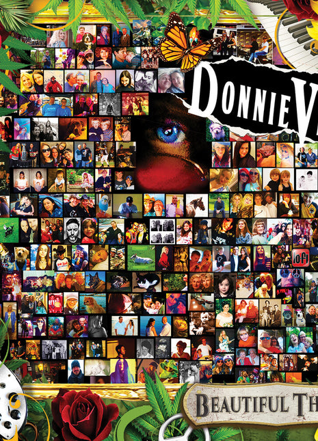 the album cover for Donnie Vie - Beautiful Things