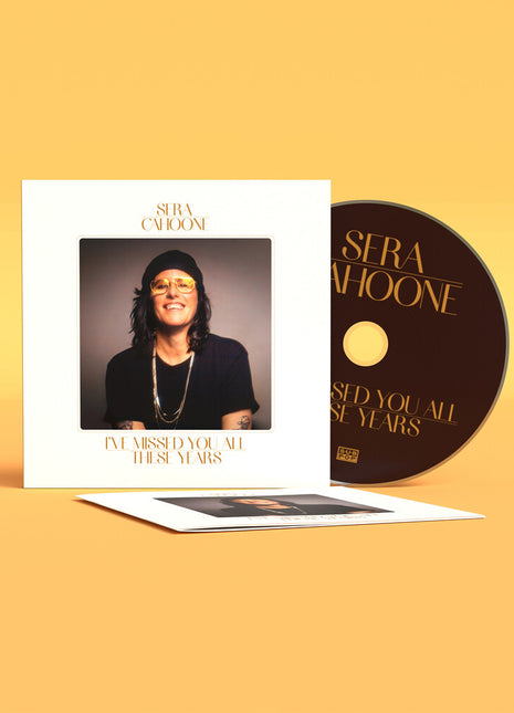 the album cover for Sera Cahoone - I've Missed You All These Years