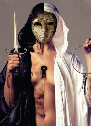 the album cover for Bring Me The Horizon - There Is a Hell Believe Me Ive Seen It. There Is a Heaven Let's Keep  It a Secret