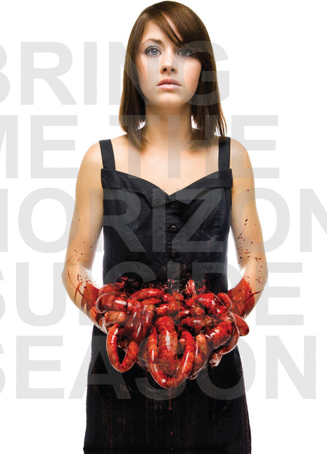 the album cover for Bring Me The Horizon - Suicide Season