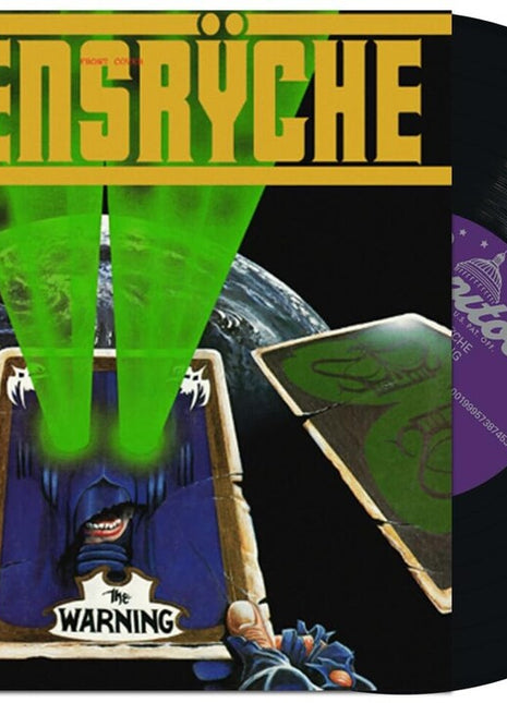 the album cover for Queensryche - Warning