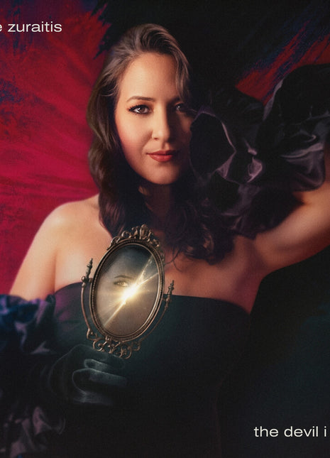 the album cover for Nicole Zuraitis - Devil I Knew