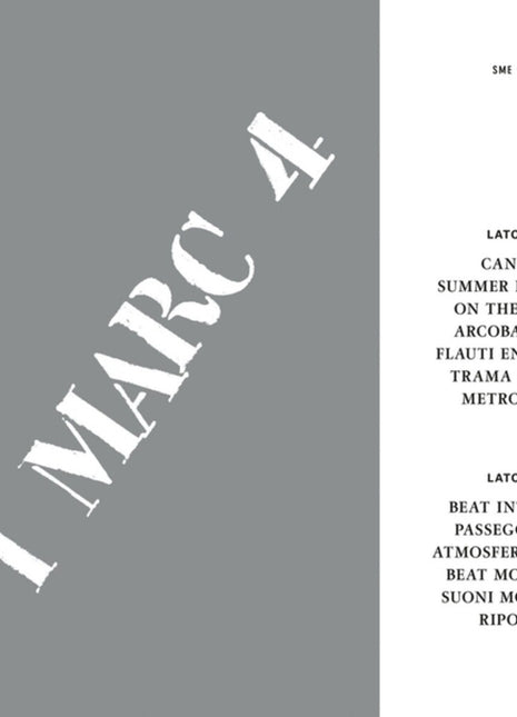 the album cover for I Marc 4 - Silver Music