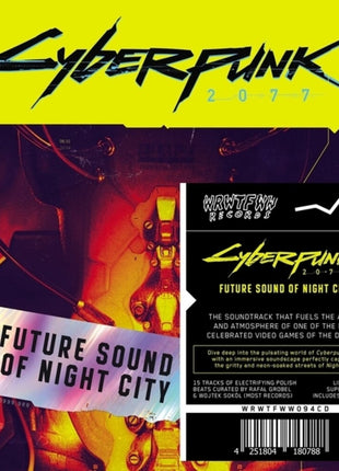 the album cover for Various Artists - Cyberpunk 2077: Future Sound of Night City