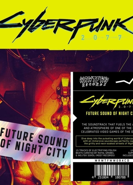 the album cover for Various Artists - Cyberpunk 2077: Future Sound of Night City