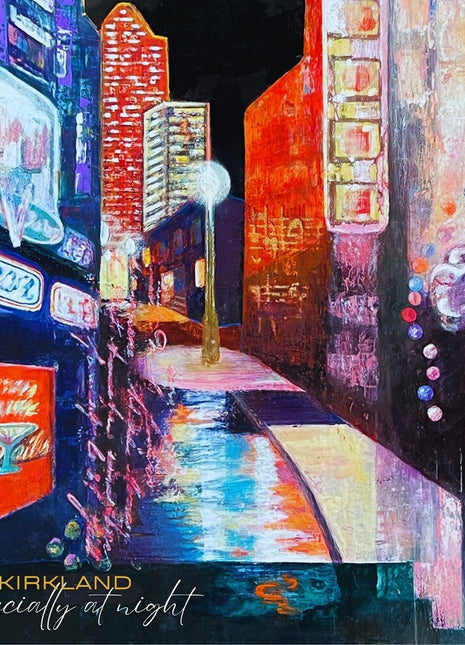 the album cover for Kari Kirkland - Especially At Night