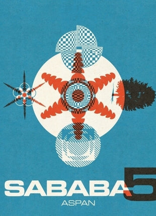 the album cover for Sababa 5 - Aspan - White Colored Vinyl