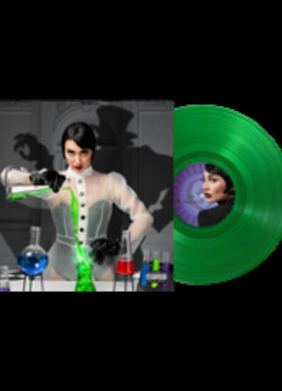 the album cover for Qveen Herby - Alchemist/Isle Of Qveen - Green [Colored Vinyl] (Grn)