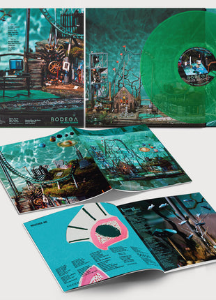 the album cover for Bodega - All Inside Aquarium [Indie Exclusive Transparent Green]