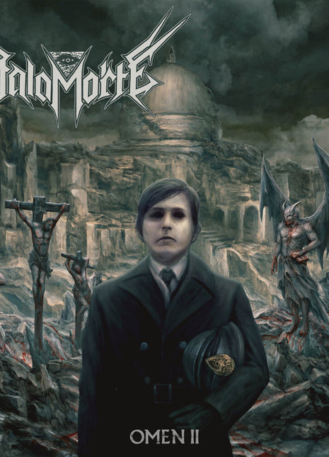 the album cover for Malamorte - Omen 2