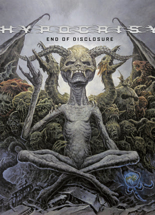 the album cover for Hypocrisy - End Of Disclosure (Cbgr) [Colored Vinyl] (Gate)