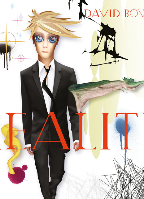 the album cover for Bowie, David - Reality