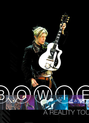 the album cover for David Bowie - Reality Tour (Live) [Remastered]