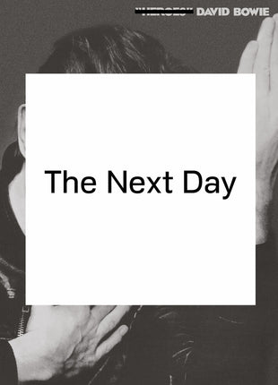 the album cover for Bowie, David - The Next Day