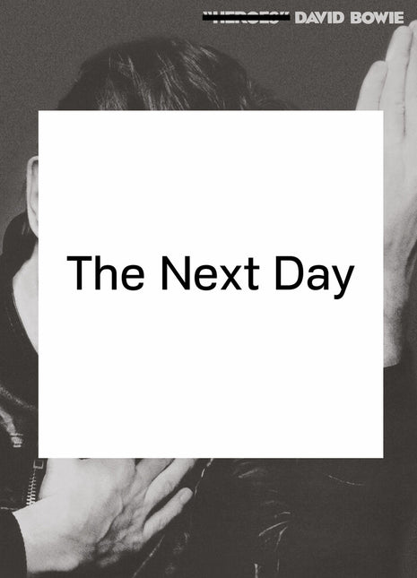 the album cover for Bowie, David - The Next Day