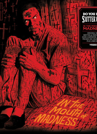 the album cover for Carpenter.John / Lang, Jim - In The Mouth Of Madness (Original Soundtrack)