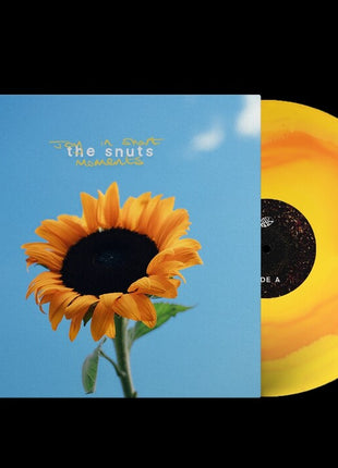 the album cover for The Snuts - Joy In Short Moments [Indie Exclusive Corona Effect Yellow + Orange]