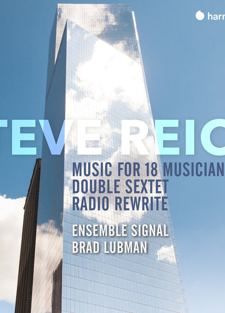 the album cover for Ensemble Signal / Brad Lubman - Reich: Music For 18 Musicians [Reissue]
