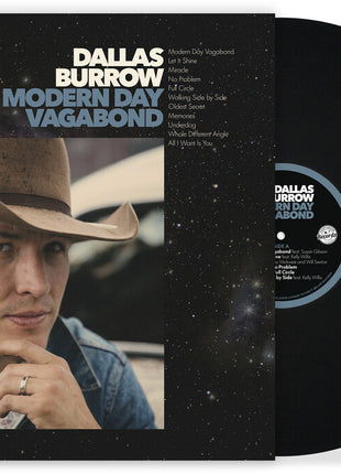 the album cover for Burrow, Dallas - Modern Day Vagabond