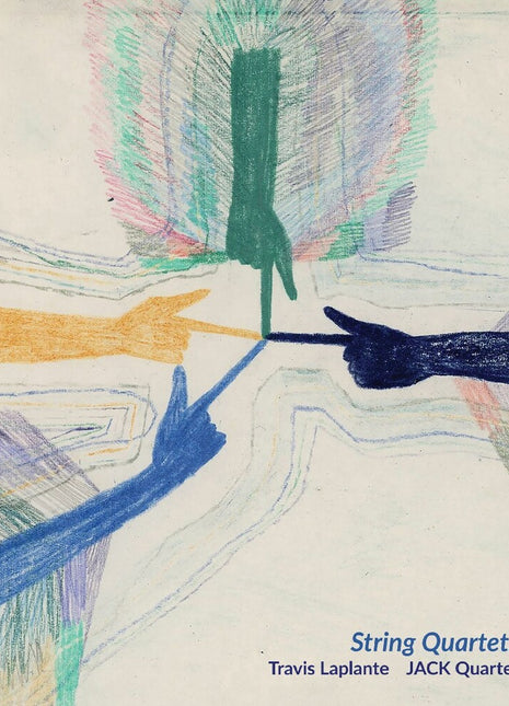 the album cover for Travis Laplante - String Quartets