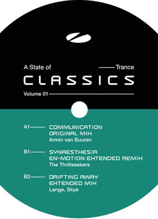 the album cover for State Of Trance Classics Vol. 01 / Various - State Of Trance Classics Vol. 01 / Various