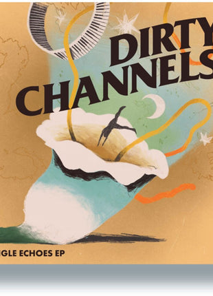 the album cover for Dirty Channels - Jungle Echoes