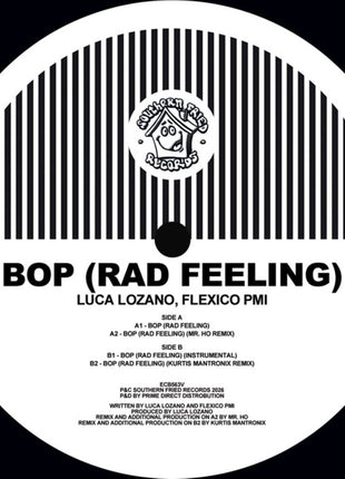 the album cover for Luca Lozano - Bop (Rad Feeling)