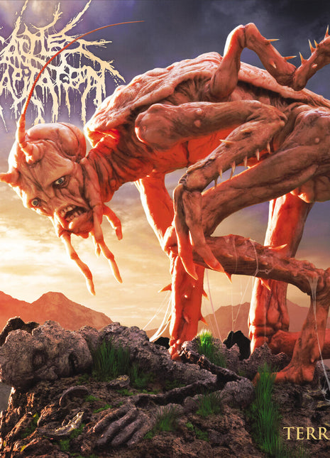the album cover for Cattle Decapitation - Terrasite [Colored Vinyl] (Gol) (Bice)
