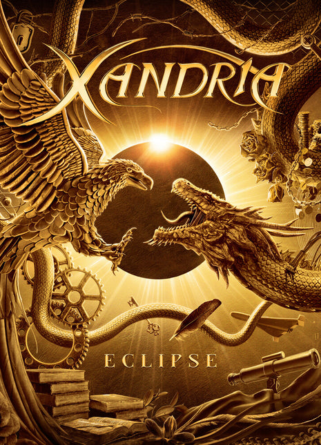 the album cover for Xandria - Eclipse