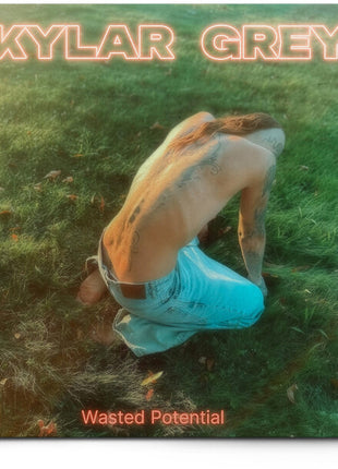 the album cover for Skylar Grey - Wasted Potential [Bone White]