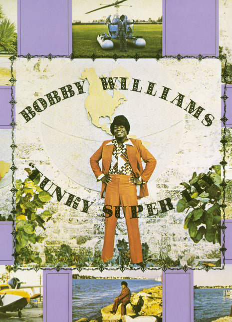 the album cover for Bobby Williams - Funky Super Fly