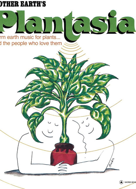 the album cover for Mort Garson - Mother Earth's Plantasia - 50th Anniversary [Multicolor Eco Mix]
