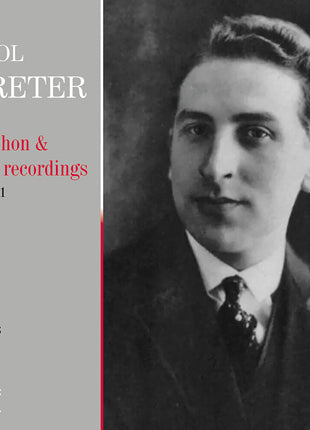 the album cover for Karol Szreter - Karol Szreter - Parlophon & Odeon Recordings