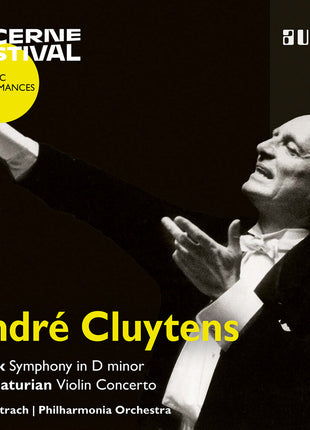 the album cover for Igor Oistrakh - Andre Cluytens Conducts Franck & Khachaturian