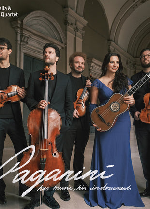 the album cover for Carlotta Dalia - Paganini: His Music His Instruments