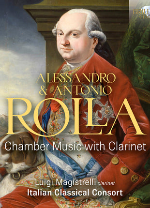 the album cover for Luigi Magistrelli - Alessandro & Antonio Rolla: Chamber Music With