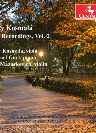 the album cover for Jerzy Kosmala - Jerzy Kosmala Live Recordings Vol. 2