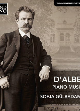 the album cover for Sofja Gülbadamova - D'albert: Pno Music Vol. 1